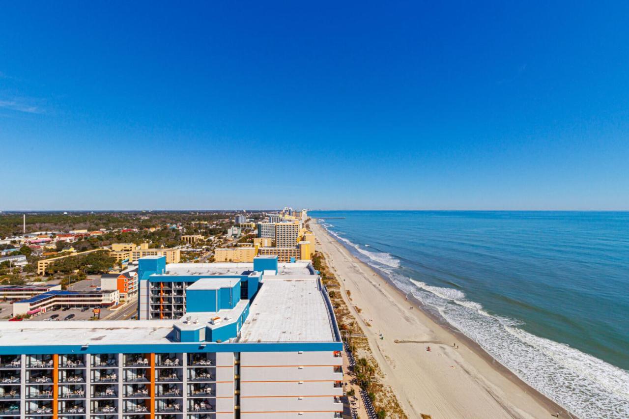Ocean Front Studio With Amazing Views Palace Resort 1801 Sleeps 5 Guests Myrtle Beach Exterior photo